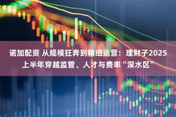 诺加配资 从规模狂奔到精细运营：理财子2025上半年穿越监管、人才与费率“深水区”